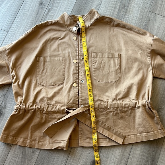 Eloquii Tan Jacket Size 16 - Picture 6 of 6